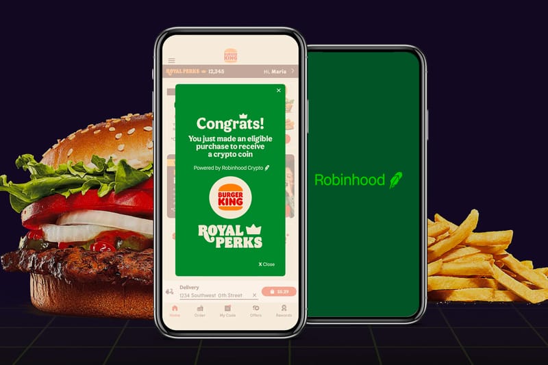 Burger King Announces its Robinhood Cryptocurrency Partnership