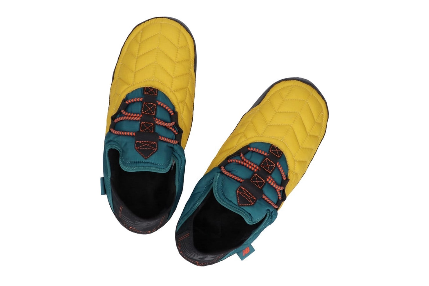 New Balance Caravan Moc Low X2 Footwear SUFMOCX2 green camo yellow green zebra winter slippers release info 