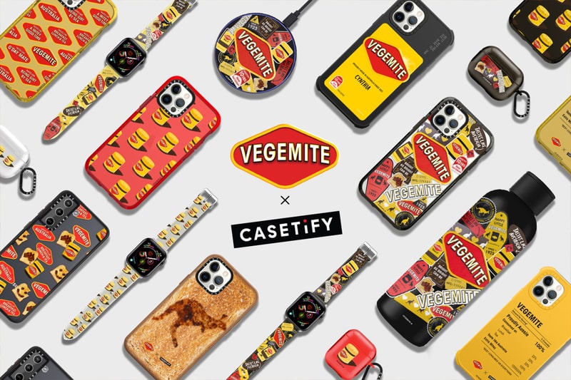 Vegemite x CASETiFY Co-Lab Release Information iPhone accessories 