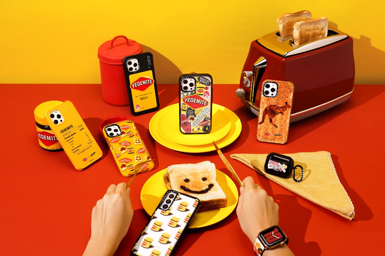 Vegemite x CASETiFY Co-Lab Release Information iPhone accessories 