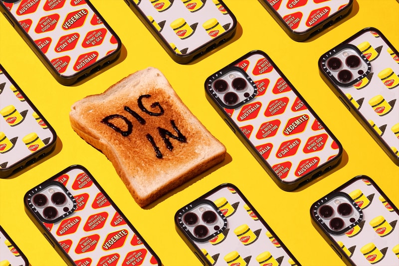 Vegemite x CASETiFY Co-Lab Release Information iPhone accessories 