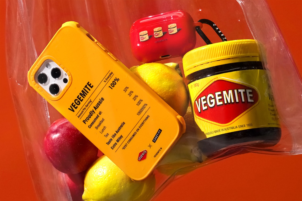 Vegemite x CASETiFY Co-Lab Release Information iPhone accessories 
