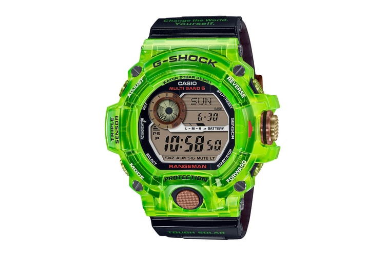 G-SHOCK Releases Neon Green Rangeman With EARTHWATCH