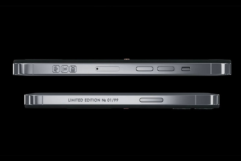 Caviar Releases iphone 13 Pro max made by melted tesla model 3 aluminium 99 pieces marble gold silver 27 elon musk bust release info