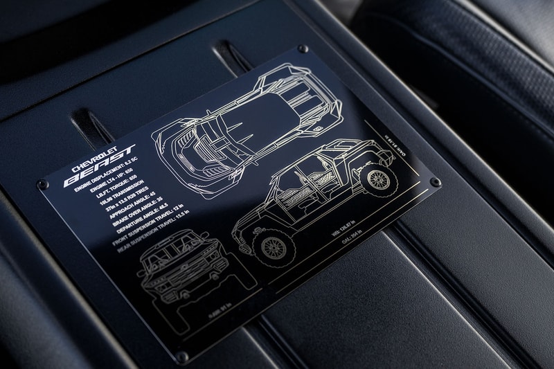 Chevrolet SEMA Silverado chassis The Chevy Beast off-roader concept trucks cars crate engine off-roading Baja racing 