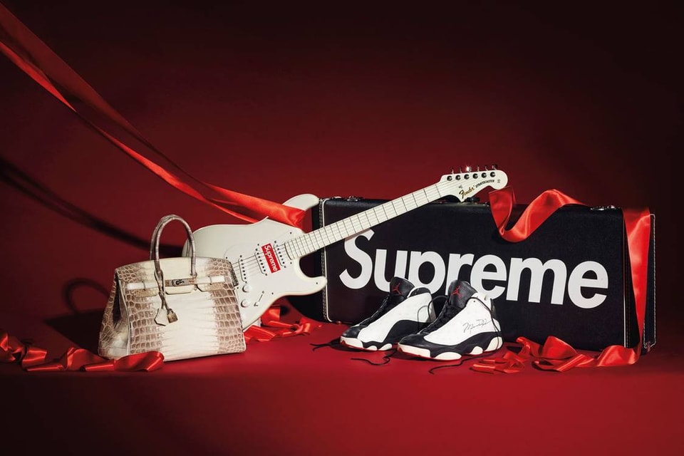 Collectibles of Supreme x LV Hype Up Christie's Handbag Online