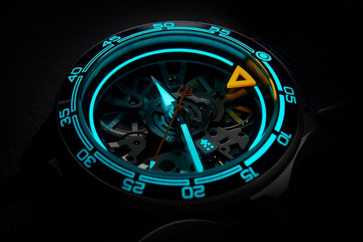 Christopher Ward Drops Limited Edition C60 Concept Skeletonized Dive Watch