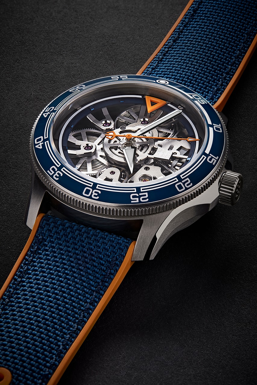 Anglo Swiss Brand Offers a Taste of Things To Come With Luminous C60 Concept Limited Edition Titanium Dive Watch 