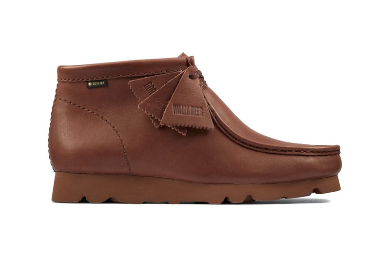 Clarks Originals Wallabee Boot GTX "Dark Tan" Leather release information water proof outerwear