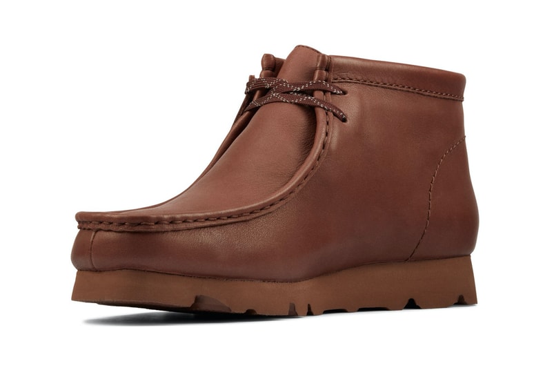 Clarks Originals Wallabee Boot GTX "Dark Tan" Leather release information water proof outerwear