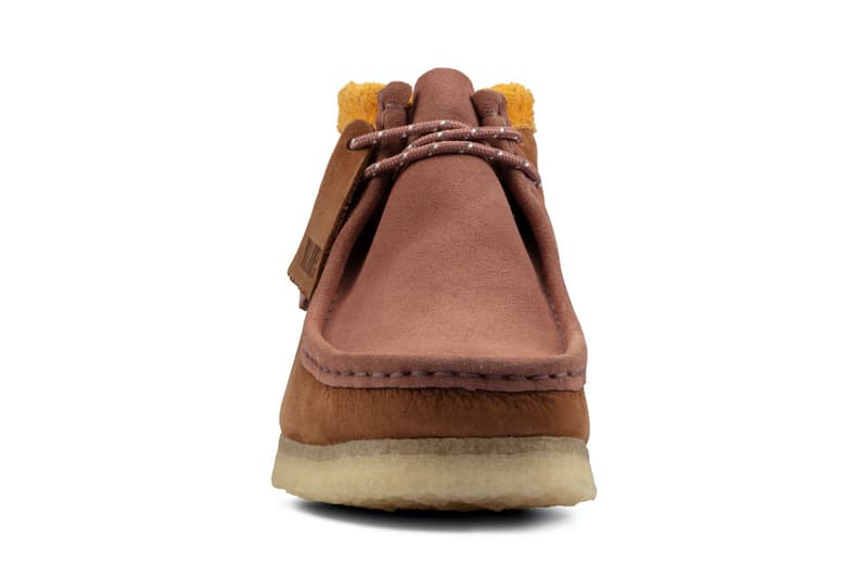 Clarks Originals Wallabee Boot Multicolour Suede brown orange