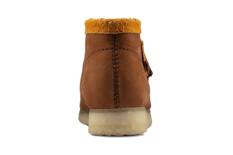 Clarks Originals Wallabee Boot Multicolour Suede brown orange