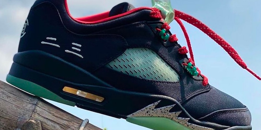 CLOT x Air Jordan 5 Low First Look | Hypebeast 