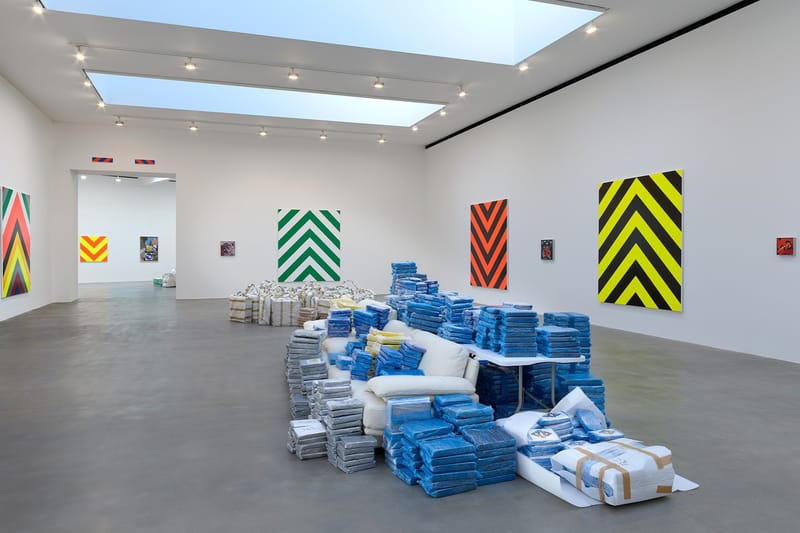 Damien Hirst Presents "Emergency Paintings, Danger Paintings, Hazard Pictures, and Seizures"