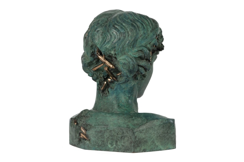 Daniel Arsham 'BRONZE ERODED MELPOMENE' Sculpture