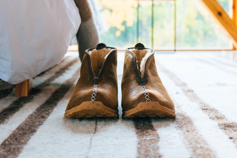 danner forest moc indoor camping winter holiday season slippers outdoors leather shearling nomad outsole low density polyurethane footbed 