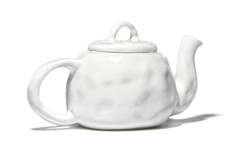 David Shrigley 'THE TEA IS ALIVE' Teapot Sculpture