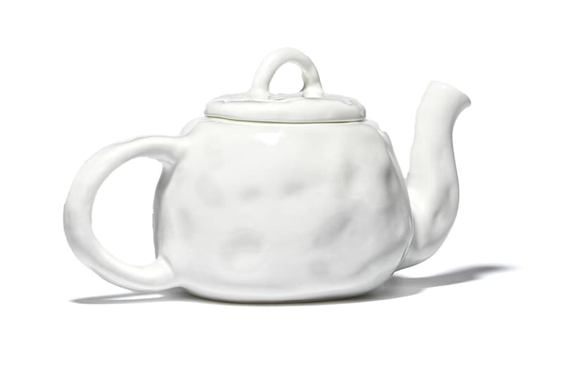 David Shrigley 'THE TEA IS ALIVE' Teapot Sculpture