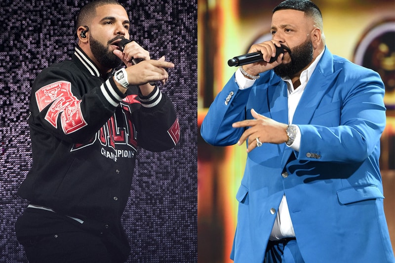 DJ Khaled Teases New Collab With Drake 46th birthday party 