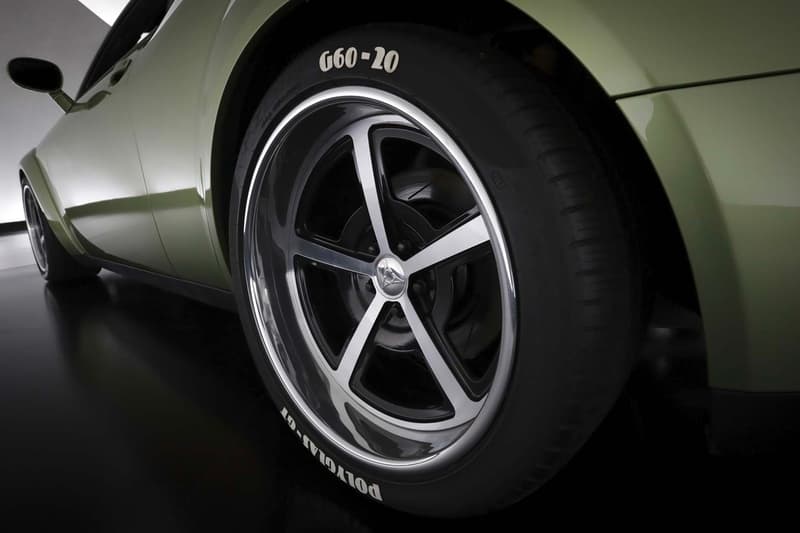 Meet the Dodge Challenger Holy Guacamole Concept customization of the Challenger R/T Scat Pack Widebody 50th Anniversary edition rotten avocado gold school shaker hood mopar hemi v8 muscle car news