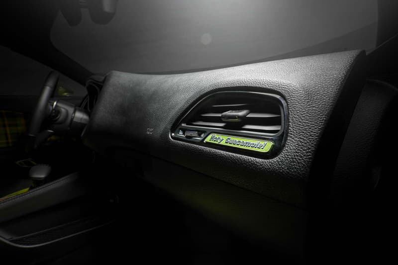 Meet the Dodge Challenger Holy Guacamole Concept customization of the Challenger R/T Scat Pack Widebody 50th Anniversary edition rotten avocado gold school shaker hood mopar hemi v8 muscle car news