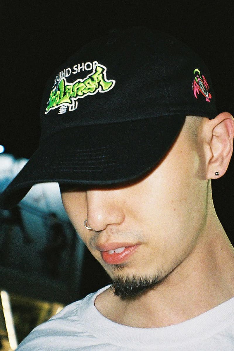 Domz Sound Shop balansa collaboration capsule collection graffiti white black south korea hong kong dog clock bat release info