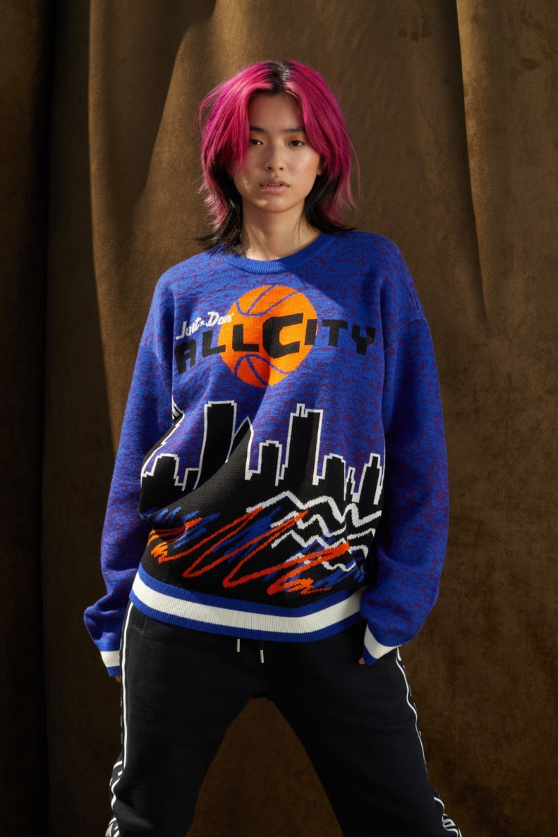 don c crawley chicago basketball sports luxury luxury sportswear sweatpants hoodies sweatshirts varsity jacket blue black white branding basketball 