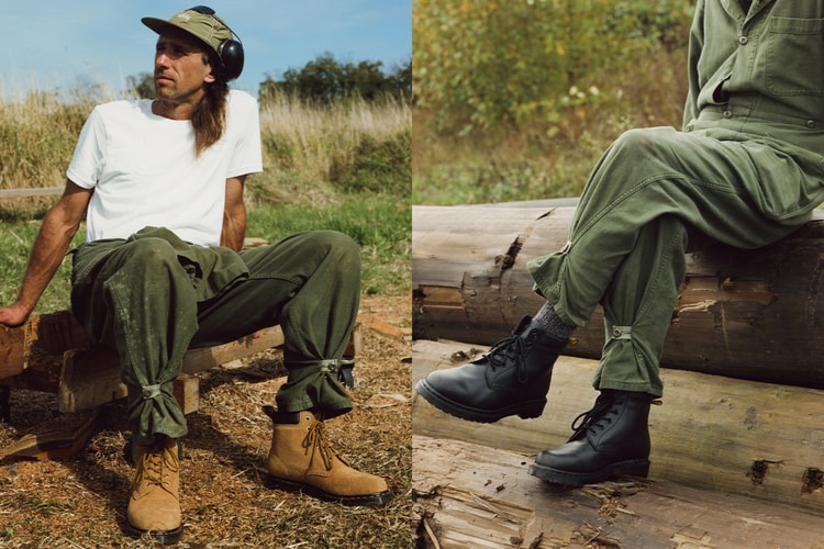 Stüssy and Dr. Martens Reunite For Rugged Two-Piece Collaboration