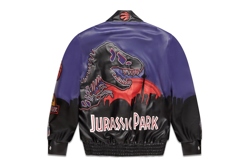 Drake's OVO and 'Jurassic Park' Link up for New Toronto Raptors Capsule Collection nba basketball fred van vleet og anunoby pascal siakam scotiabank centre 