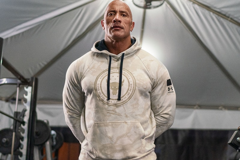 Dwayne Johnson Project Rock For the Heroes Under Armour