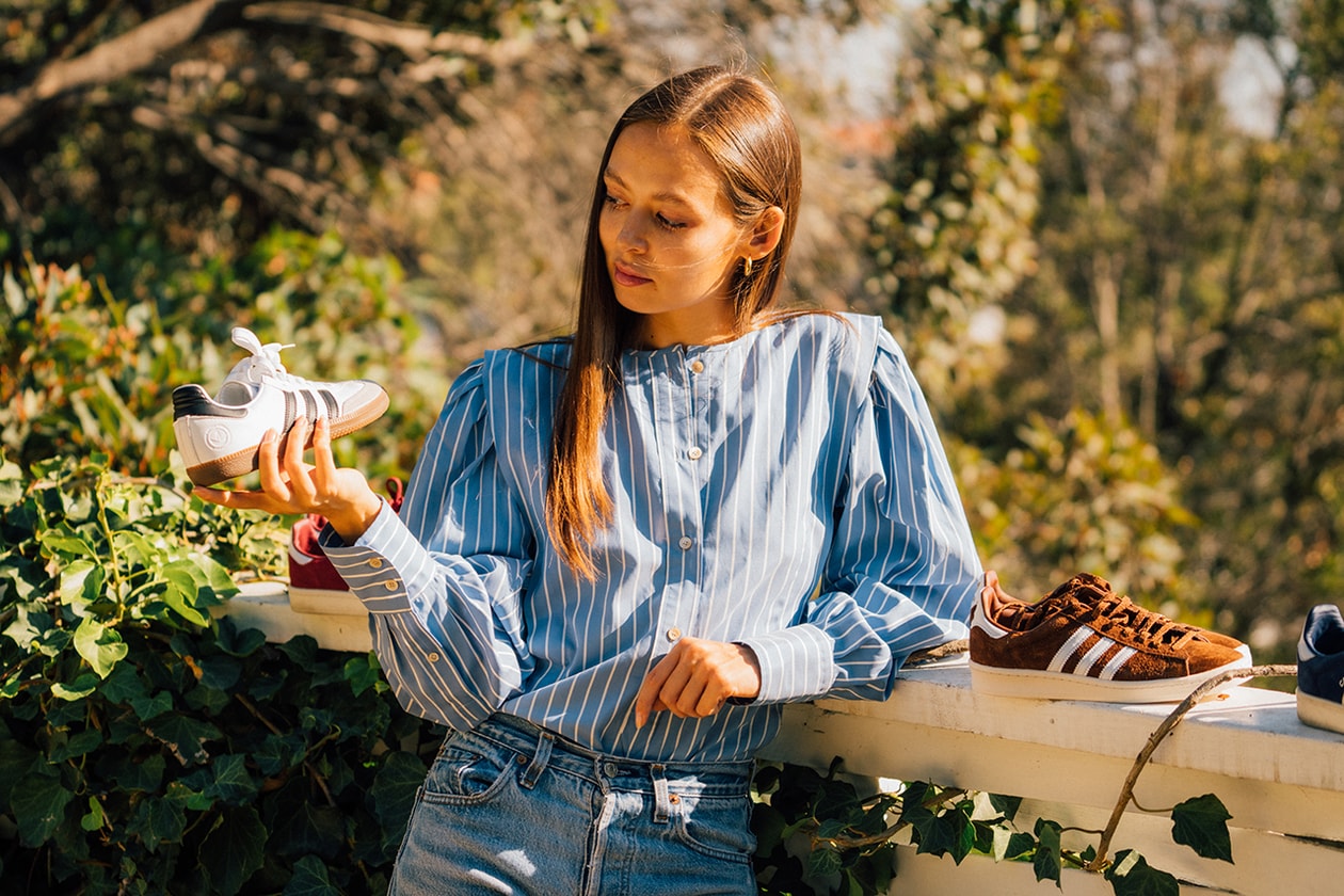 emily oberg adidas originals samba sole mates interview complex kith wales bonner 