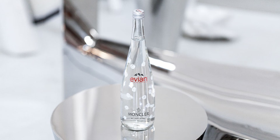 Evian X Moncler Special Edition Mineral Water Hypebeast Evian X Moncler Special Edition Mineral Water Hypebeast