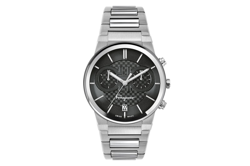 Salvatore Ferragamo sapphire watches chronograph fall winter 2021 