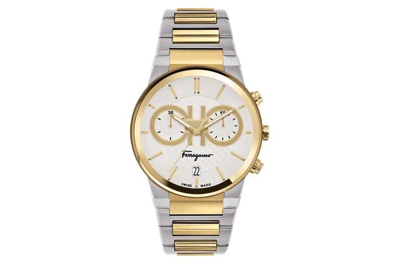 Salvatore Ferragamo sapphire watches chronograph fall winter 2021 