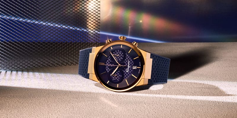 ferragamo sapphire watch