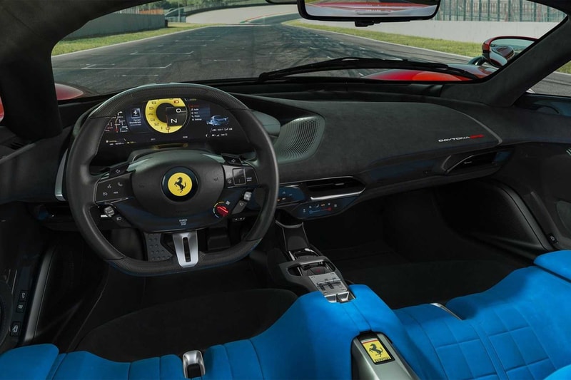 ferrari icona series collection daytona sp3 supercar hypercar 24 hours racing race mid engine 828 horsepower