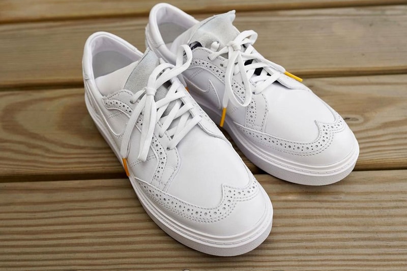 First Look at the PEACEMINUSONE x Nike Kwondo 1 Shoebox brogue punchole g-dragon 1988 designed tailored exclusively birth year swoosh release date info 