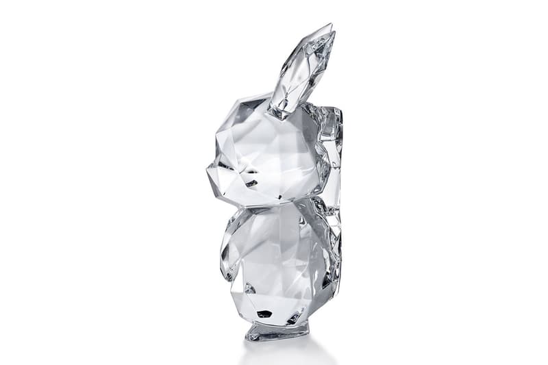 Baccarat 'Pokémon Pikachu Fragment' and More design glass figurine Hiroshi Fujiwara clear crystal glass 