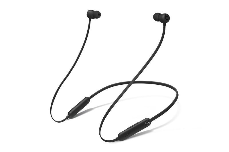 Beats flex and fragment design collaborate second monochromatic black drop hiroshi fujiwara beats x the vinyl 