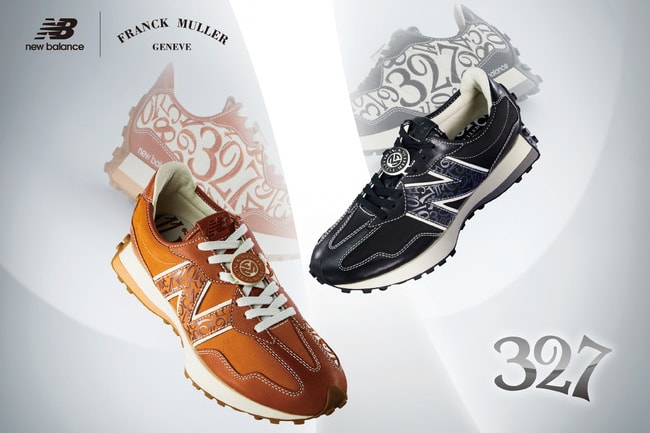 Franck Muller and New Balance Collide for MS327 swiss premium casablanca orange black sand sahara 2021 second byzantine numerals japan Watch-Inspired Sneakers raffle release date info details