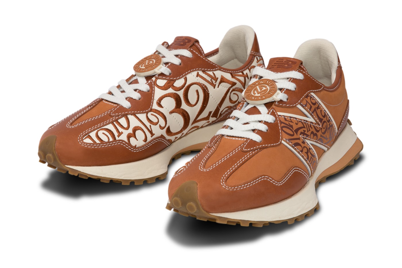 Franck Muller and New Balance Collide for MS327 swiss premium casablanca orange black sand sahara 2021 second byzantine numerals japan Watch-Inspired Sneakers raffle release date info details