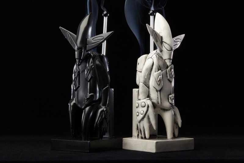 Futura and NEIGHBORHOOD Unveil Limited Edition Incense Holders Futura iconic Pelican Pointman character raffle lottery JOINT OPERATIONS COMMAND military case 100 pieces 