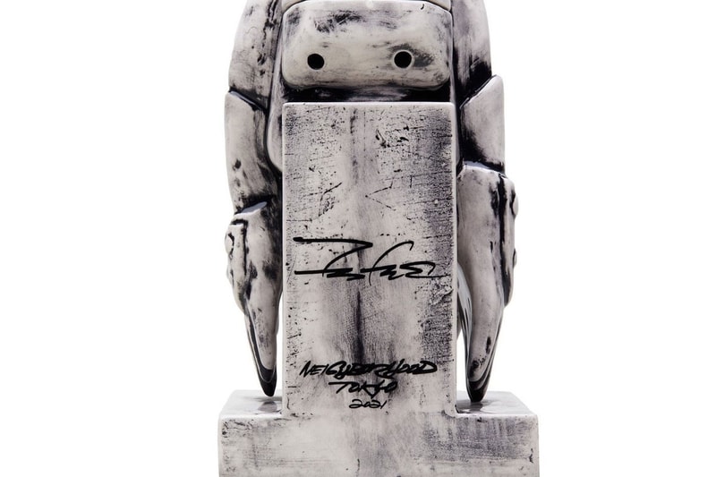 Futura and NEIGHBORHOOD Unveil Limited Edition Incense Holders Futura iconic Pelican Pointman character raffle lottery JOINT OPERATIONS COMMAND military case 100 pieces 