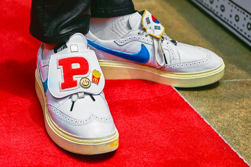 G-Dragon PEACEMINUSONE Nike Kwondo 1 Custom Closer Look