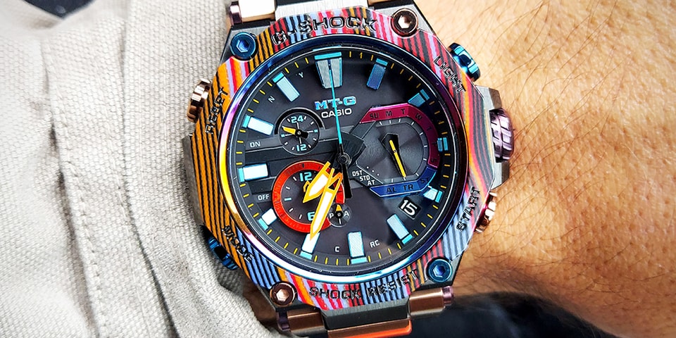 Casio G Shock Mtg B00xmg Rainbow Mountain Hypebeast