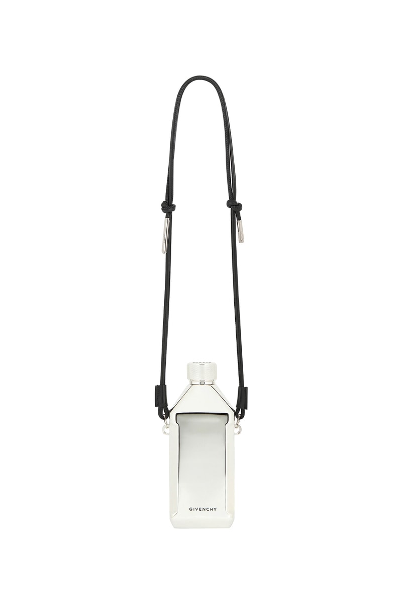 Givenchy 4G Flask With Strap Water Bottle Aluminium Matthew M Williams Runway SS22 Release Information Accessories 