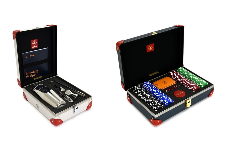 Globe-Trotter Updates Home Accessories Line With New Poker Box and Alessi Cocktail Set