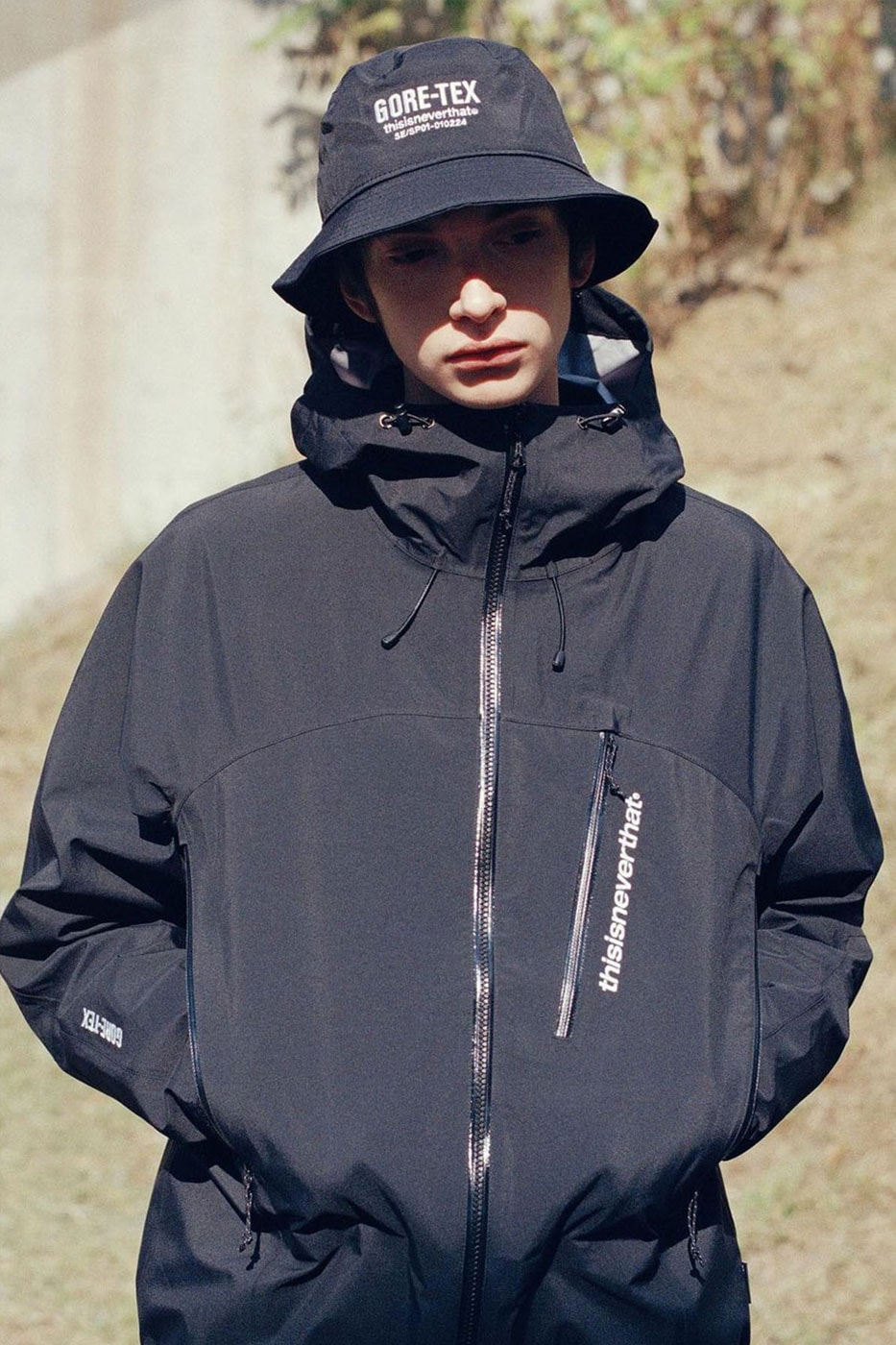GORE-TEX x thisisneverthat Deliver Outdoor Fall Essentials in Latest Capsule collaboration lookbook release info korean streetwear function weather fall adventure fleece 
