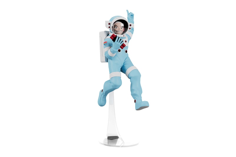 Gorillaz and Superplastic Announce Two Limited-Edition Toy Drops spacesuit set mini blind toymakers iconic band 12 inch vinyl day glow moon landing  murdoc russel noodleneon strange timez LED eyesgraviy 17 usd 110 usd release info