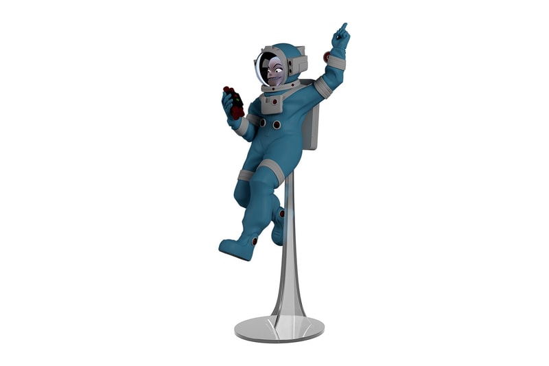 Gorillaz and Superplastic Announce Two Limited-Edition Toy Drops spacesuit set mini blind toymakers iconic band 12 inch vinyl day glow moon landing  murdoc russel noodleneon strange timez LED eyesgraviy 17 usd 110 usd release info
